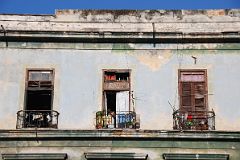 54 Cuba - Havana Centro - Apartment Building Windows close up.JPG